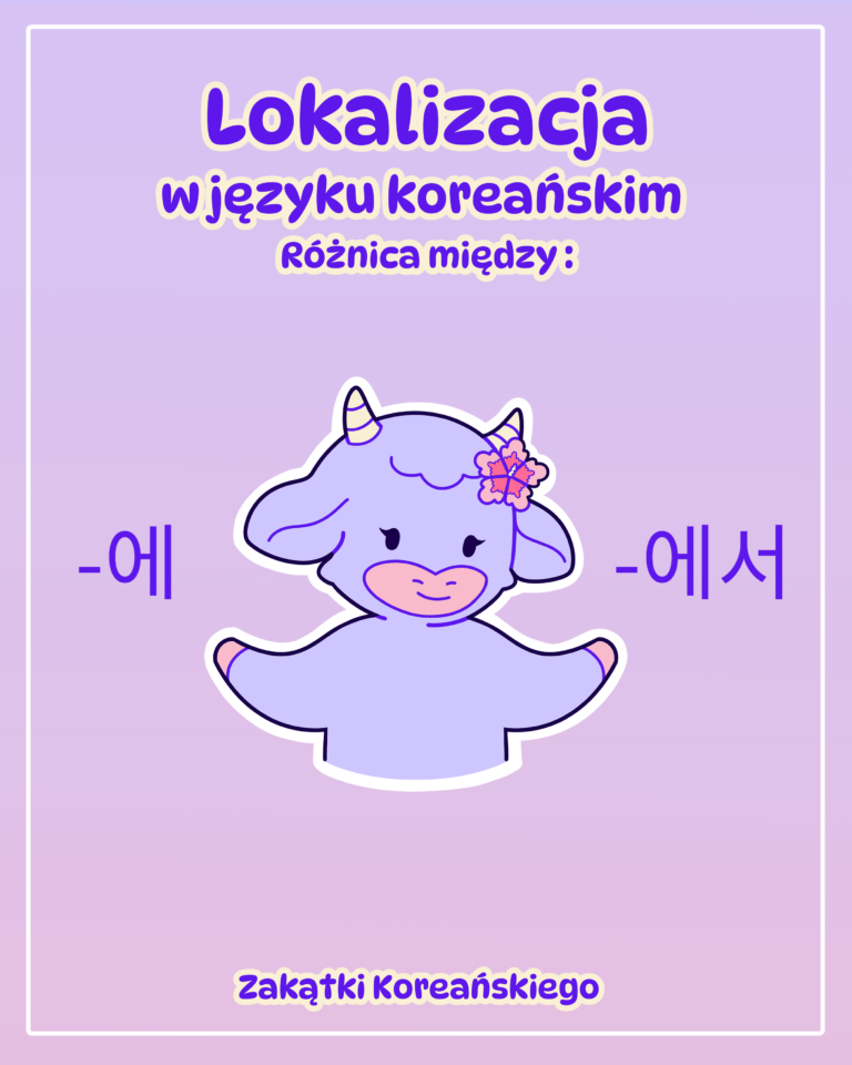 Lokalizacja w języku koreańskim